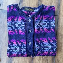 Load image into Gallery viewer, Vintage Ombre Cardi with patch L/XL
