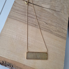 Load image into Gallery viewer, Tom Pigeon Enamel rectangle necklace RRP £50
