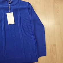 Load image into Gallery viewer, NWT Royal blue knitted Jumper M
