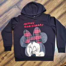 Load image into Gallery viewer, Minnie tartan bow hoody M
