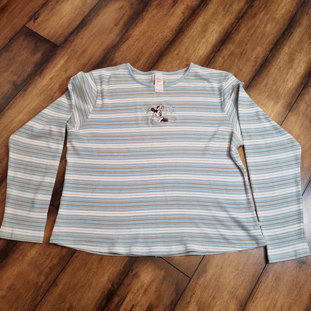 Vintage Minnie striped longsleeved T 16/18