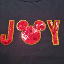 Load image into Gallery viewer, Christmas JOY Disney T shirt 16
