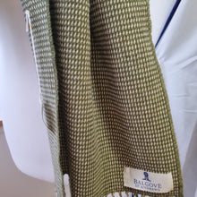 Load image into Gallery viewer, Woven Green Balgove St.Andrews Scarf
