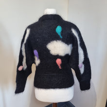 Load image into Gallery viewer, Vintage Balloons &amp; clouds Mohair Jumper 6-12
