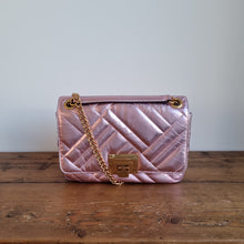 Load image into Gallery viewer, Michael Kors Quilted Metallic Leather Crossbody bag
