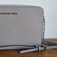 Load image into Gallery viewer, Michael Kors Grey Camera Bag
