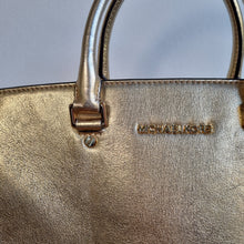 Load image into Gallery viewer, Michael Kors Gold Selma Handbag
