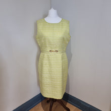 Load image into Gallery viewer, Tahari lining green textured dress 16
