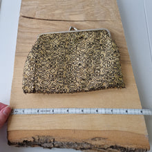 Load image into Gallery viewer, Vintage Gold Woven Purse
