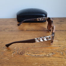 Load image into Gallery viewer, Coach Tortoiseshell Chain Sunglasses
