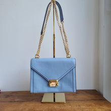 Load image into Gallery viewer, Michael Kors Light blue envelope bag
