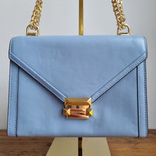 Load image into Gallery viewer, Michael Kors Light blue envelope bag
