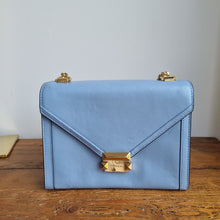 Load image into Gallery viewer, Michael Kors Light blue envelope bag
