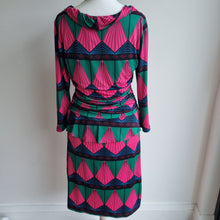 Load image into Gallery viewer, Onjenu pink/green patterned dress 12
