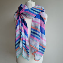 Load image into Gallery viewer, Stripe scarf/sarong
