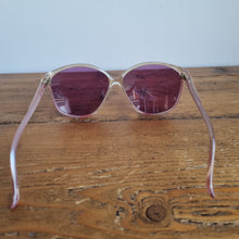 Load image into Gallery viewer, Vintage 70s White &amp; Purple Ombre Sunglasses
