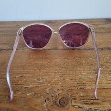 Load image into Gallery viewer, Vintage 70s White &amp; Purple Ombre Sunglasses
