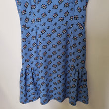 Load image into Gallery viewer, Sandro Blue Geo Pattern Dress 8
