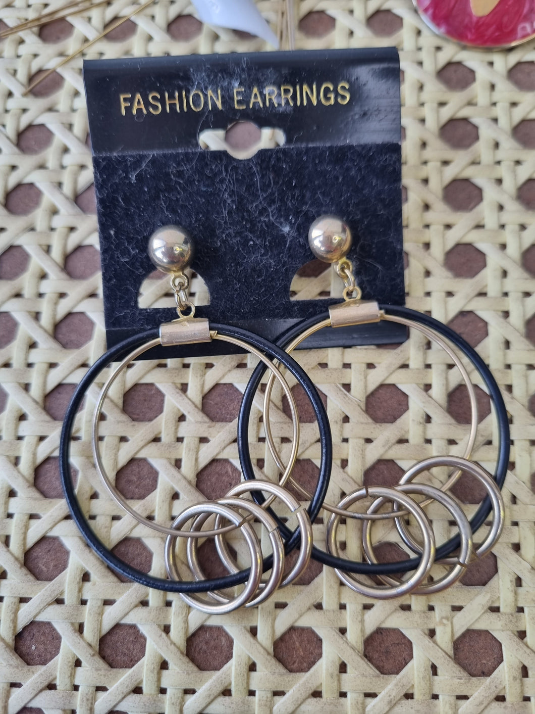 Vintage hoop earrings