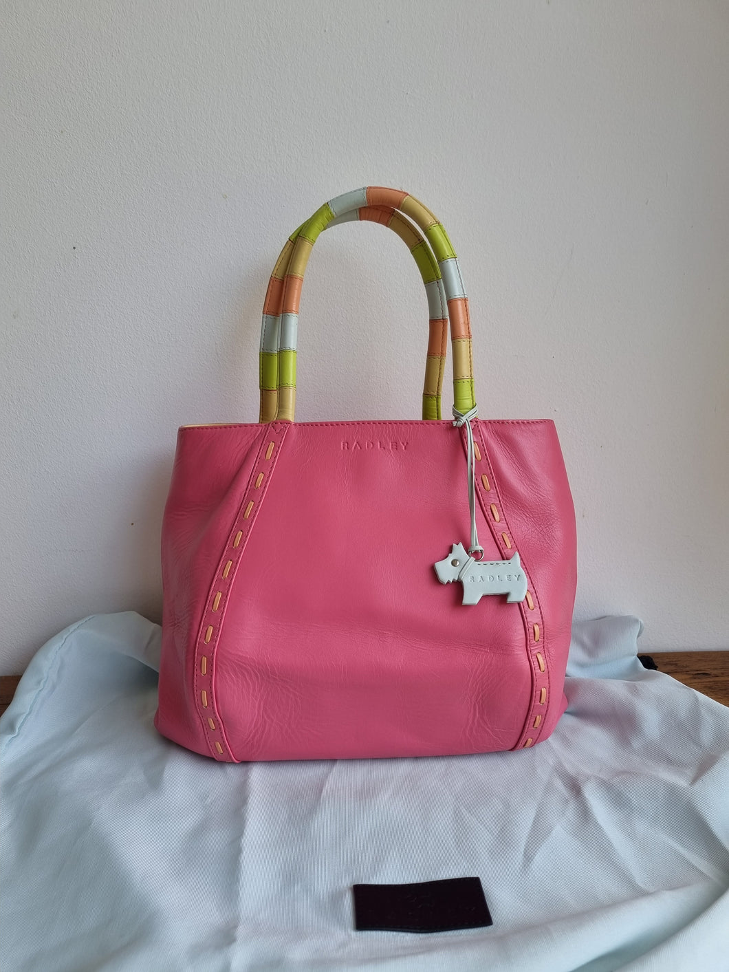 Peach Leather Candy Radley