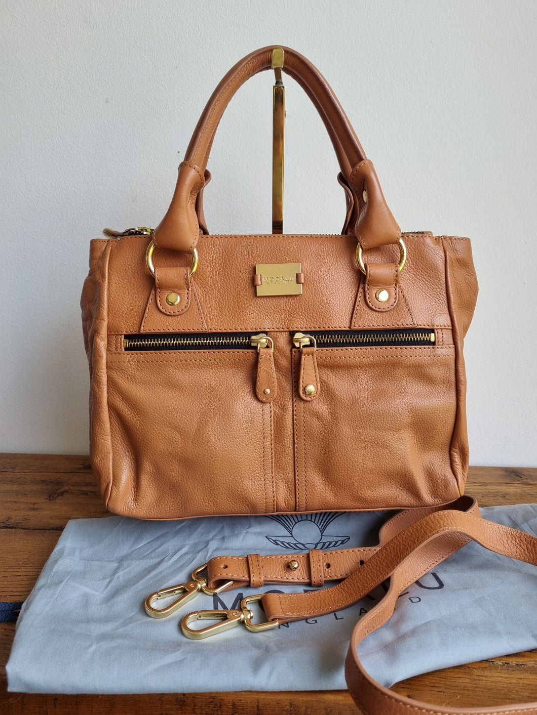 Modalu Brown Leather Bag