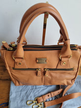 Load image into Gallery viewer, Modalu Brown Leather Bag
