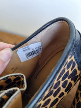 Load image into Gallery viewer, Nine West Leopard Wedge Boots 4
