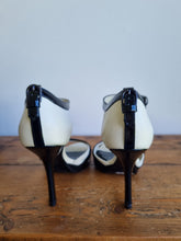 Load image into Gallery viewer, Karen Millen Cream Buckle Heels 4
