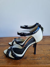 Load image into Gallery viewer, Karen Millen Cream Buckle Heels 4
