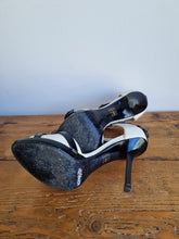 Load image into Gallery viewer, Karen Millen Cream Buckle Heels 4
