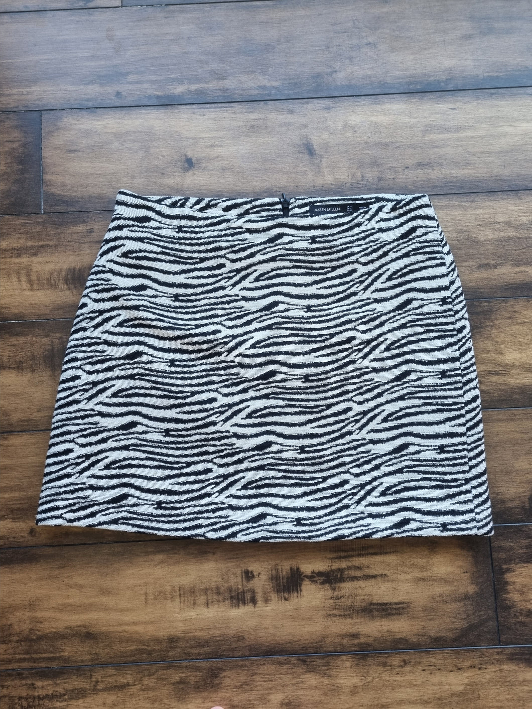 Karen Millen Zebra Skirt 12