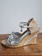 Load image into Gallery viewer, Morgan Raffia Summer Wedge Sandals 5
