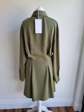 Load image into Gallery viewer, BNWT Michelle Keegan Khaki Shirt Dress 12
