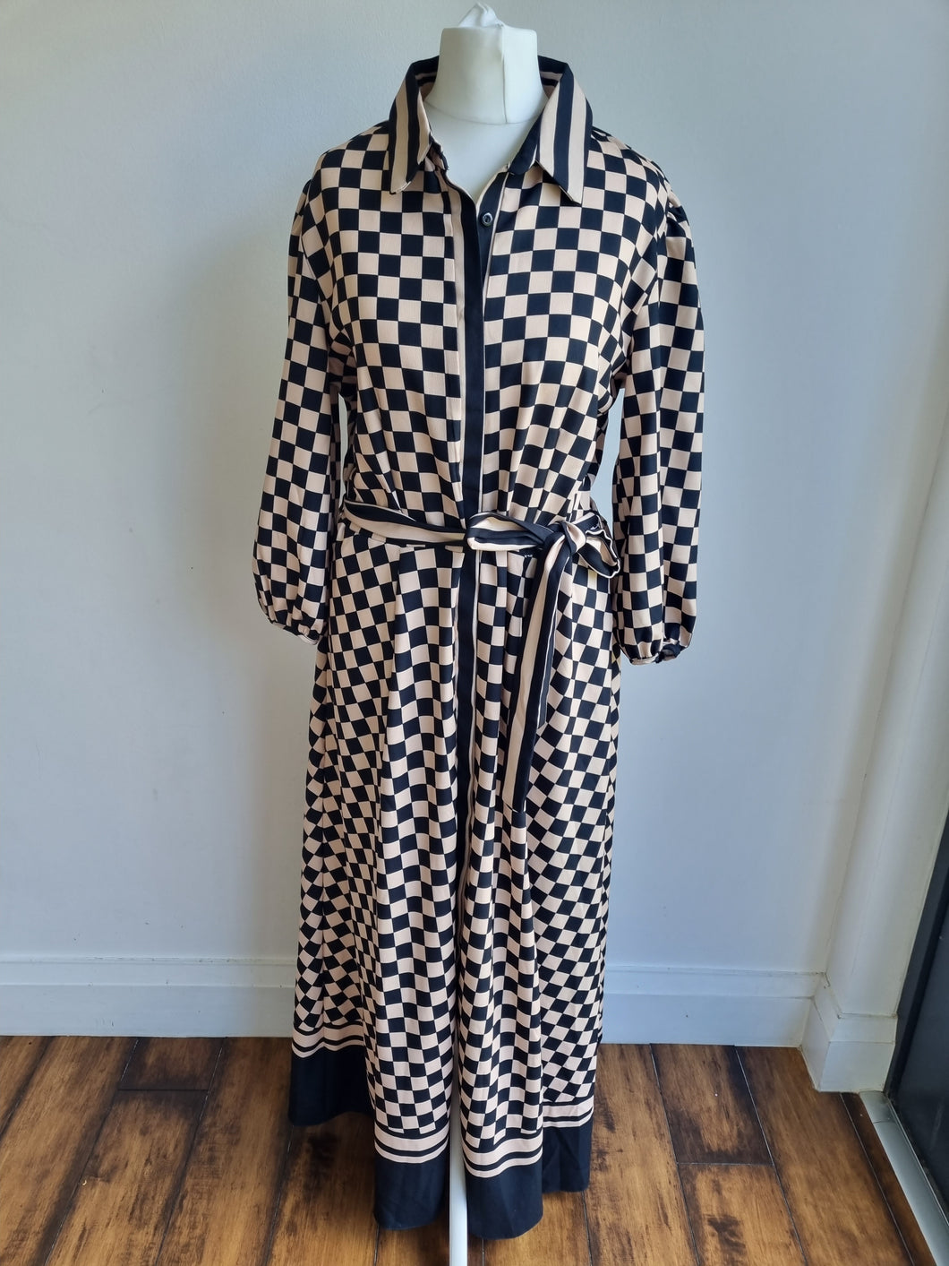 Lipsy Check Shirt Dress 12