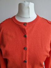 Load image into Gallery viewer, Karen Millen Coral Lace Cardi L
