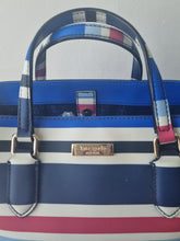 Load image into Gallery viewer, Kate Spade Bright Blue Vegan Leather Bag
