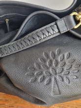 Load image into Gallery viewer, Mulberry Effie Somerset Black Leather Slouch Hobo Bag
