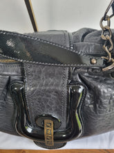 Load image into Gallery viewer, Fendi B Buckle Hobo Leather Black Bag
