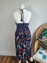 Load image into Gallery viewer, Superdry Smocked Torso Halter Dress 10
