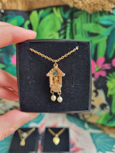 Load image into Gallery viewer, Cuckoo Clock Rose Gold Necklace
