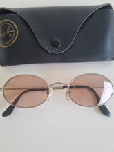 Load image into Gallery viewer, Vintage Raybans Oval Lilac lenses
