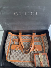 Load image into Gallery viewer, Authentic Vintage Gucci Abbey Tote Bag
