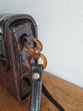 Load image into Gallery viewer, Vintage Suede Moccroc Crossbody Bag
