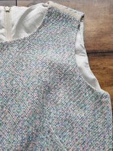 Load image into Gallery viewer, Hobbs Mint Green Tweed Dress 8
