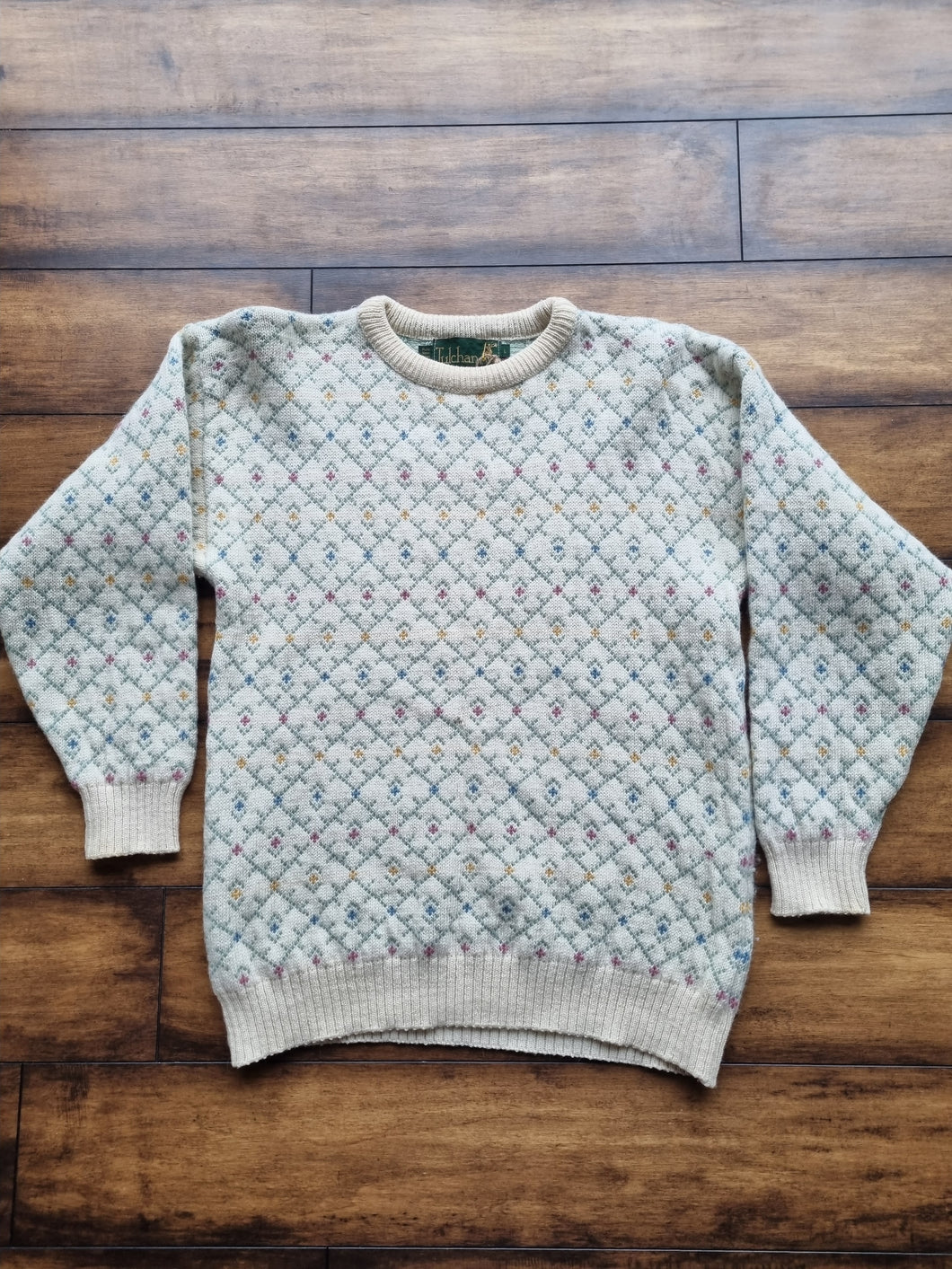 Vintage Tulchan Lambswool Jumper L