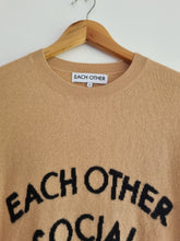 Load image into Gallery viewer, EACH X OTHER Cashmere Camel Jumper M
