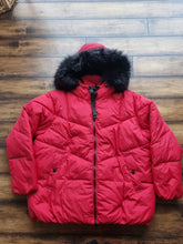 Load image into Gallery viewer, River Island Bright red PufferJacket L
