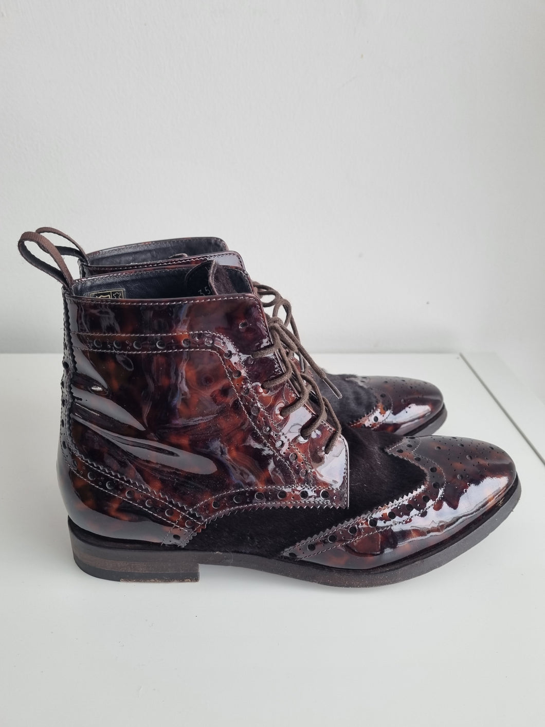 Paul Smith Brogue Chelsea Boots 5.5