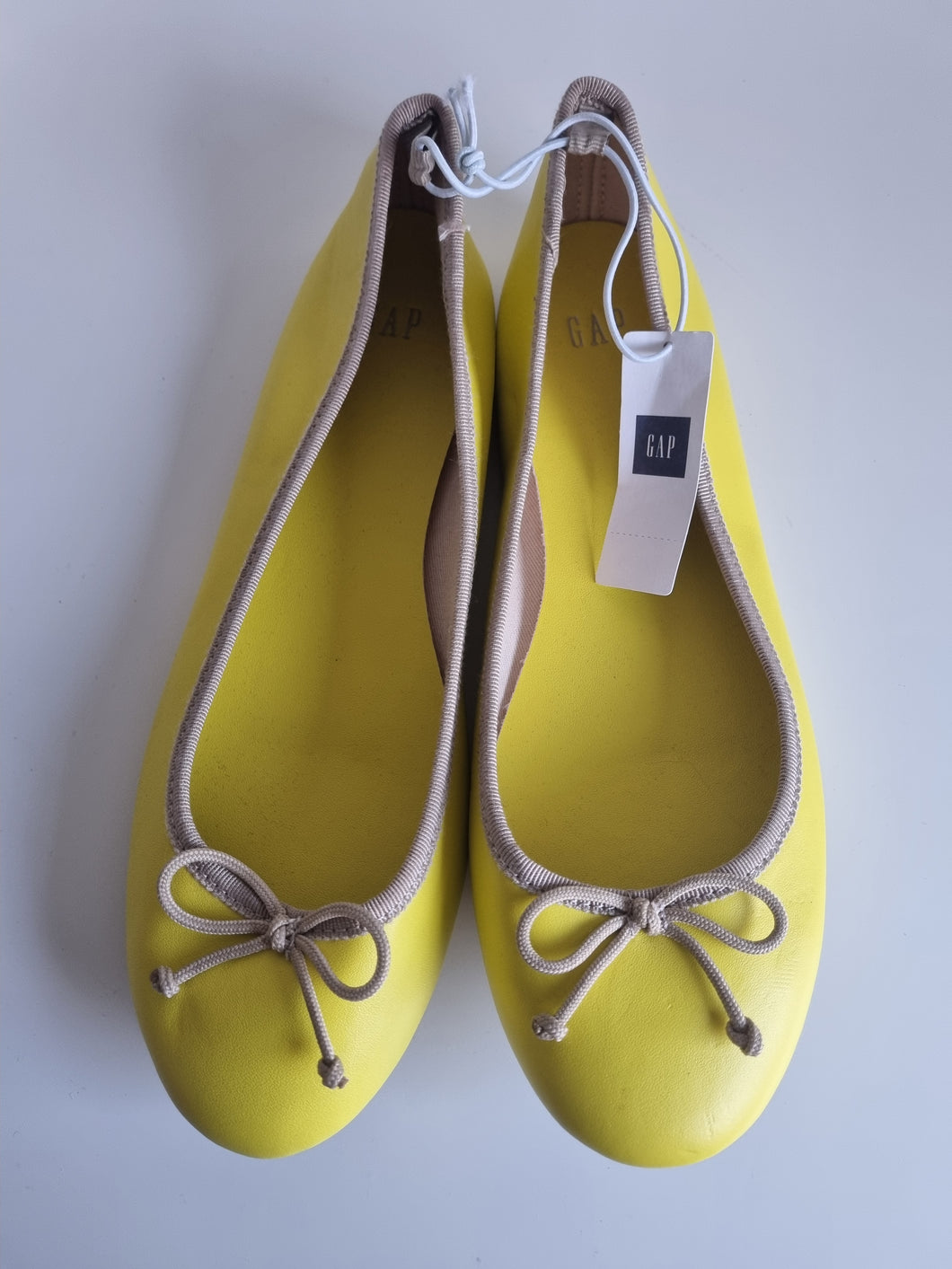 Gap Yellow Ballerina Flats 3.5