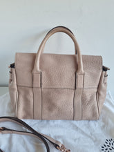 Load image into Gallery viewer, Authentic Genuine Mulberry Small Blush Marbled Grain Leather Bayswater Bag
